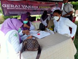 Melihat Antusias Vaksinasi Masyarakat Aceh di Hari Bhayangkara ke-75