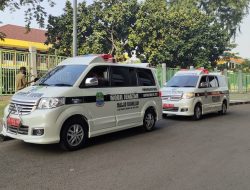 ‘Darurat’ ,6 Mobil Jenazah Bantuan Hibah Rumah Ibadah Diperbantukan Untuk Pengangkutan Jenazah Oleh BPBD Kota Bekasi.