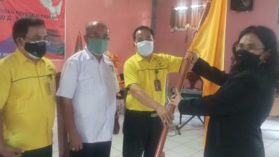 Gubernur Jawa Tengah Ganjar Pranowo Membuka Acara Pelantikan DPD Pewarna Jateng Melalui Daring.