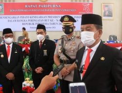 Bupati Simalungun Radiapoh Hasiolan Sinaga,S.H ; Dimasa Pandemi Covid Saat Ini Masyarakat Diharapkan Patuhi Prokes.