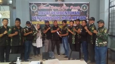 DPW HIPAKAD’63 SUMUT Berharap DPC HIPAKAD’63 Kotamadya Medan Menjadi Barometer