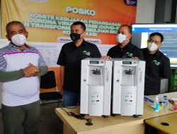 Wali Kota Bekasi Terima 25 Buah Konsentrator Oksigen Dari GoTo