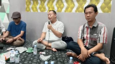 Wartawan Ngopi Bareng Dengan Ketua DPC PKB Karawang