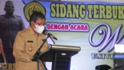 Wakil Walikota Pematang Siantar Hadir Acara Wisuda Sarjana dan Magister Universitas Simalungun