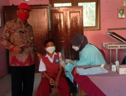 Vaksinasi Di Kota Bekasi Terus Berjalan, Siswa SD Umur 12 Tahun Tidak Luput Dari Sasaran.