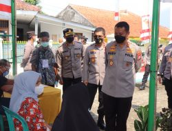 Kapolda Banten Kunjungi TPS dan Gerai Vaksin, Pastikan Pilkades Lebak Aman, Sehat dan Kondusif