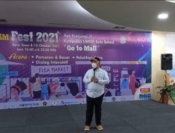 Walikota Bekasi Buka Kegiatan, Bekasi UMKM Fest 2021.