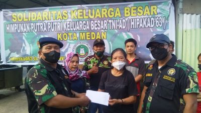 DPC HIPAKAD’63 Medan Reaksi Cepat Bantu Warga
