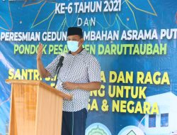 Wakil Walikota Bekasi Resmikan Gedung Asrama Putri Pesantren Daruttaubah.