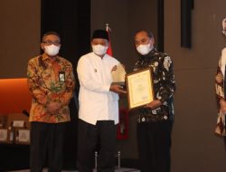 Kota Bekasi Raih Penghargaan Terbaik 1 Untuk Penghargaan Jamsostek Atau Paritrana Awards 2020.