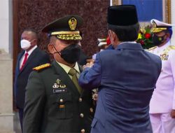 Presiden Jokowi Lantik Letjend Dudung Jadi KASAD