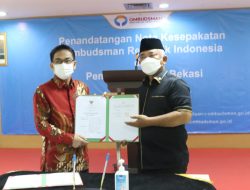 Pemkot Bekasi MOU Dengan Ombudsman RI.