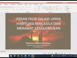 Antonius Benny Susetyo : FKUB Wajah Nyata Indonesia Dalam Moderasi Beragama