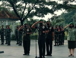 Ziarah Rombongan Hari Juang Kartika TNI-AD Tahun 2021 Kodim 0604/Karawang