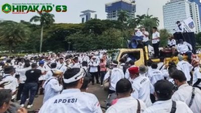 APDESI Lakukan Demo di Monas Jakarta