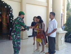 Personil TNI-Polri Tersebar di Gereja-Gereja Untuk Mengamankan Berlangsungnya Ibadah Natal di Wilayah Kepulauan Yapen