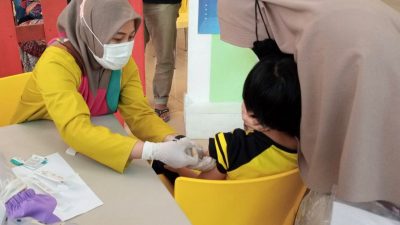 Sentra Vaksinasi PMI Kota Bekasi Untuk Anak Usia 6-11 Tahun Di Summarecon Mall Bekasi