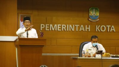 Gubernur Jabar Dan Plt. Walikota Bekasi Berikan Arahan Pada ASN Di Lingkup Kota Bekasi