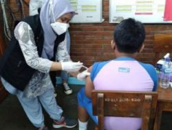 Vaksinasi Anak Usia 6-11 Tahun Terlaksana Atas Kerjasama Dinkes Dengan BIN