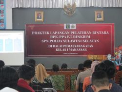 Bapas Makasar Ambil Bagian Dalam Pelatihan Bintara SPN Polda Sulawesi Selatan