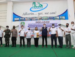 Aparatur Kecamatan Medan Satria Deklarasikan Anti Korupsi