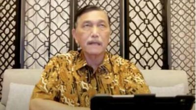 Menkomarives Dalam Konferensi Persnya Terkait Pemberlakuan PPKM Level 3 Jawa-Bali