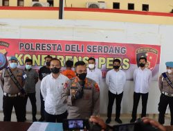 Sat Reskrim Polresta DS Berhasil Ungkap Kasus Pembunuhan Imelda Di Aras Kabu Deli Serdang