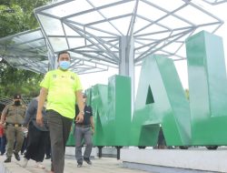 Plt Walikota Bekasi Monitoring Kesiapan Peresmian Alun-Alun dan Gedung Creative Center