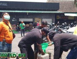 Personil Ditreskrimsus Kawal Operasi Pasar di Sampangan