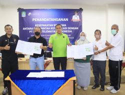 Pemkot Bekasi dan PT Mora Telematika Indonesia Tanda Tangani Kerja Sama Penyediaan Infrastruktur Pasif Telekomunikasi