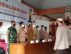 Anggota Koramil 16/ Puspo Hadiri Giat Pramuka  Kwartir Ranting Tosari