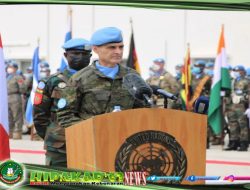 Komandan Kontingen Garuda Hadiri Upacara Perayaan UNIFIL Day