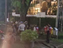 Masifkan Patroli Malam Sat Samapta Polresta Malang Kota Pantau Fasum