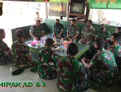 Komandan Kodim 0102/Pidie Letkol Inf Abd. Jamal Husin Laksanakan Kunjungan Kerja ke Koramil 27/Jangka Buya di