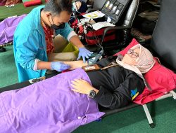 Partsipasi Aparatur Pemerintah Kota Bekasi dalam Giat Donor Darah