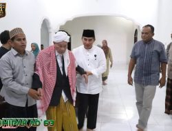 Dandim Pidie Dampingi Kunjungan Kasdam IM Di Kediaman Ulama Kharismatik Aceh, Abu Kuta Krueng