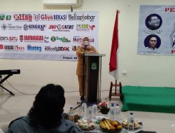 Sekda Hadiri Pelantikan Pengurus SMSI Kota Bekasi.