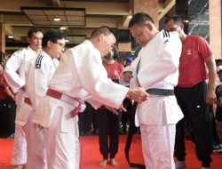 Kasad Terima Penganugerahan Sabuk Hitam Dan-5 Judo