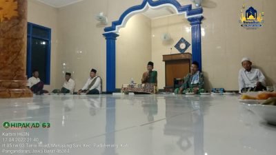 Jalin Silaturahmi, Pemdes Maruyungsari Tarling Di Masjid Jami Baitul Mutaqin Dusun Tarisi