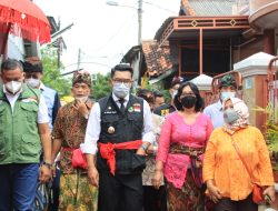 Ridwan Kamil Kunjungi Kampung Bali di Harapan Jaya, Ia Sebut Agendakan Untuk Menginap