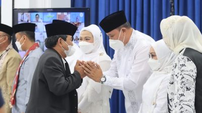 Plt. Walikota Bekasi Hadiri Halal Bi Halal di Gedung Sate Bandung