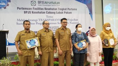 Puskesmas se-Deli Serdang Raih Penghargaan FKTP Award BPJS Kesehatan