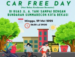 Car Free Day Kembali dibuka oleh Pemkot Bekasi