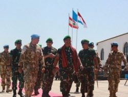 Asops Kasad Tinjau Kontingen Garuda XXIII-P UNIFIL Lebanon