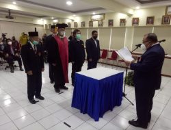 Hartono Widodo dilantik menjadi Dekan FH Unkris