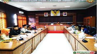 DPRD Pangandaran Bersama Kemenag Bahas Raperda Fasilitasi Penyelenggaraan Pesantren