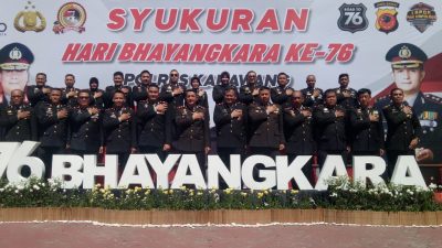Polres Karawang Gelar Syukuran HUT Bhayangkara
