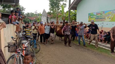 Tradisi dan Kekompakan Penyelenggaraan Hari Raya Idul Adha 1443 H di Dusun Anggaraksan