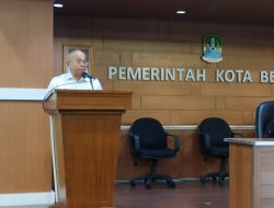 Penerimaan Peserta Pelatihan Kepemimpinan Pemerintah Kota Jambi di Kota Bekasi