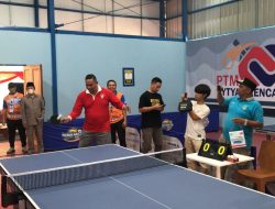 Plt Walikota Bekasi buka Tournamen Nasional Tenis Meja